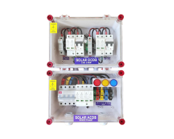 ACDB - Box Three Phase 32A SPD 320V, With Indicator + DCDB 2 in 2 Out SPD 600V, MCB 20A for Solar Panels - KEA ACDB - Box Three Phase 32A SPD 320V, With Indicator + DCDB 2 in 2 Out SPD 600V, MCB 20A for Solar Panels - KEA